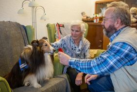 Wer Lust hat, sich gemeinsam mit dem eigenen Hund für andere zu engagieren, kann sich am 13. Mai über den Malteser Hundebesuchsdienst in Kaiserslautern informieren. (Quelle: Malteser)